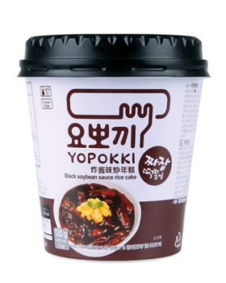 Jjajang Topokki riskager (Yopokki - Rice Cake) 140 g.