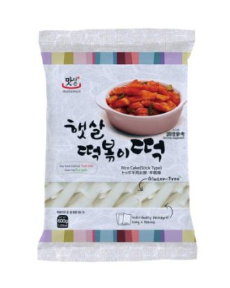 MATAMUN Tteokbokki Rice Cake Sticks (Koreanske Riskager i sticks) 600 g.